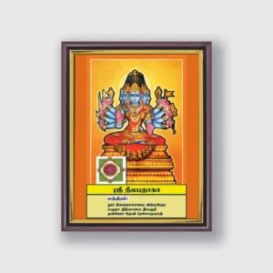 Sri Nilapataka | Thithi Devathai | Energized Powerful Photo Frame | 6x8 inch